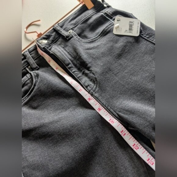 Nwt Free People Universal Thread Black Straight Leg Jeans - Picture 8 of 9